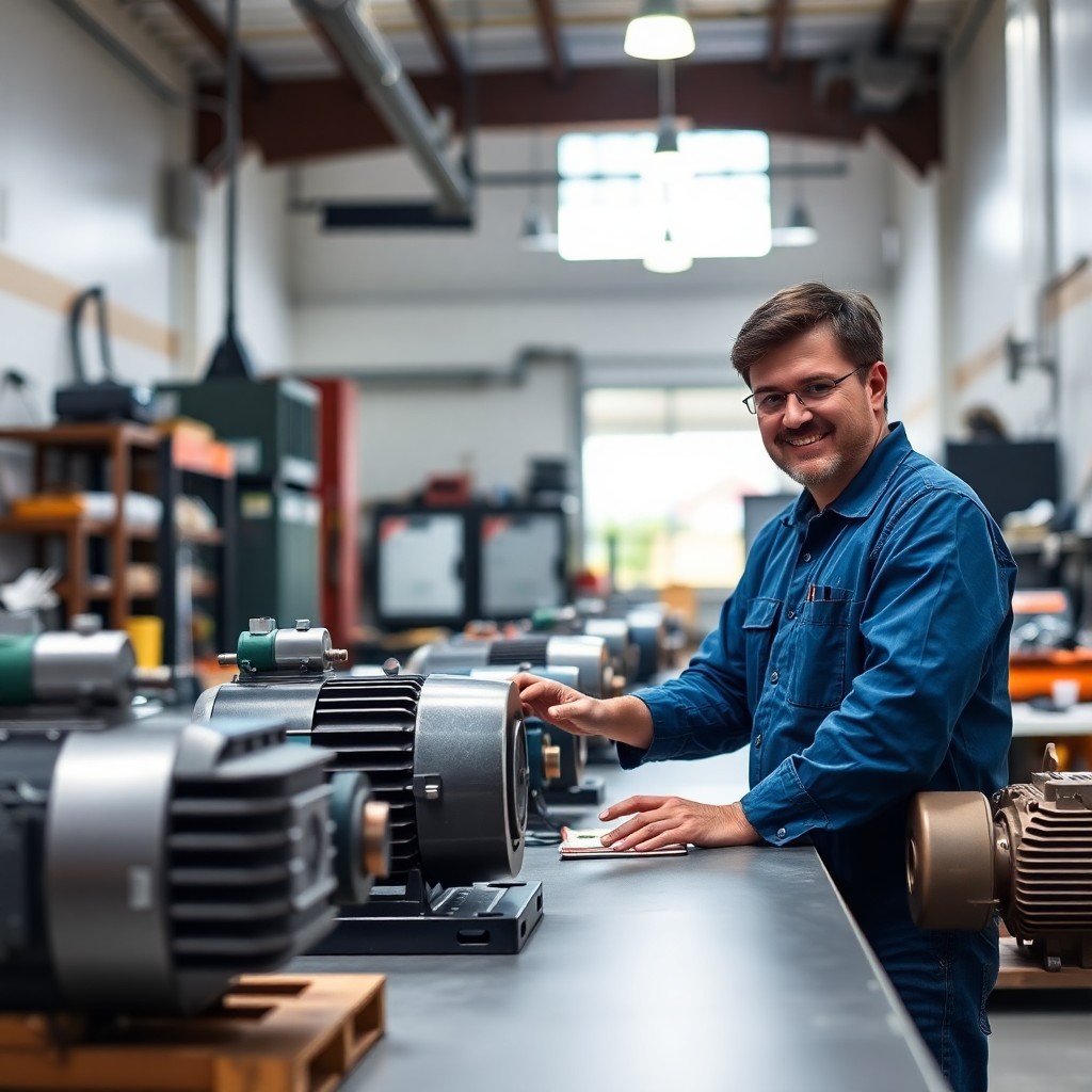 Taller especializado en reparación de motores